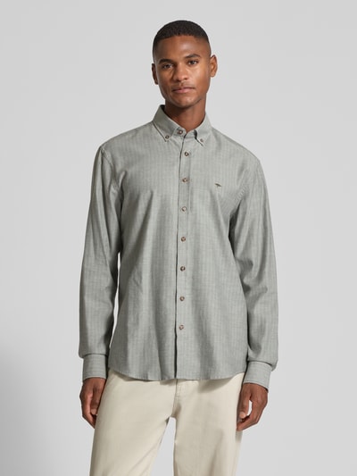 Fynch-Hatton Regular Fit Freizeithemd mit Button-Down-Kragen Bottle 4