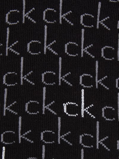 CK Calvin Klein Skarpetki stopki w zestawie 2 pary Czarny 4