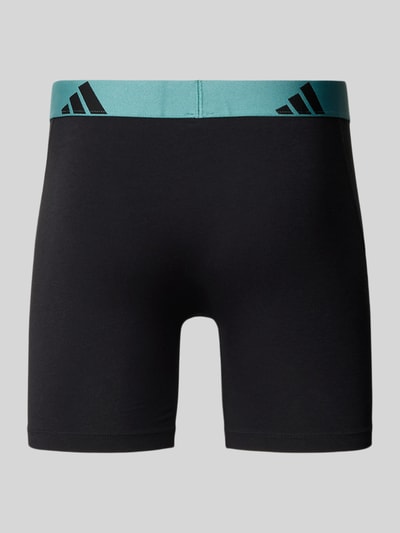 adidas Sportswear Bokserki z elastycznym paskiem z logo w zestawie 3 szt. Czarny 3