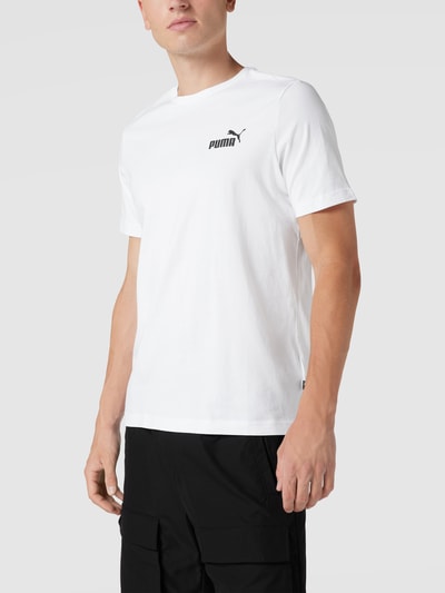 PUMA PERFORMANCE T-Shirt mit Label-Print Weiss 4