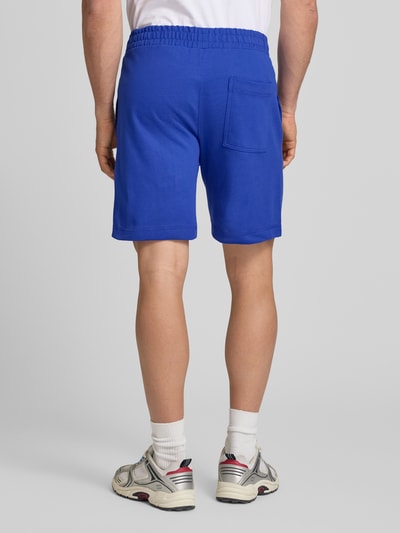 JACK & JONES Sweatshorts met stitching model 'KARL' Koningsblauw - 5