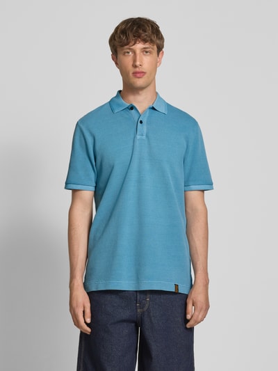 G-Star Raw Poloshirt mit Strukturmuster Aqua 4