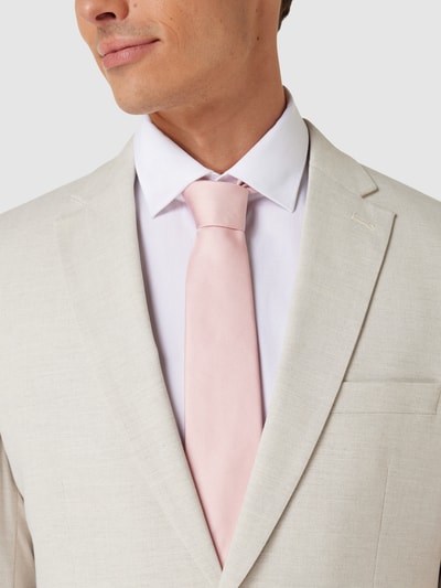 BOSS Slim Fit Krawatte aus Seide (7,5 cm) Rosa 1