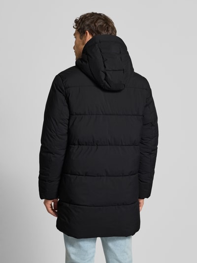 Tom Tailor Denim Regular Fit Steppmantel mit Kapuze BLACK 5