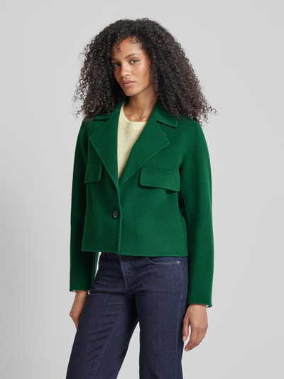 Weekend Max Mara Jacke mit Pattentaschen Modell 'KELLY' Smaragd 4