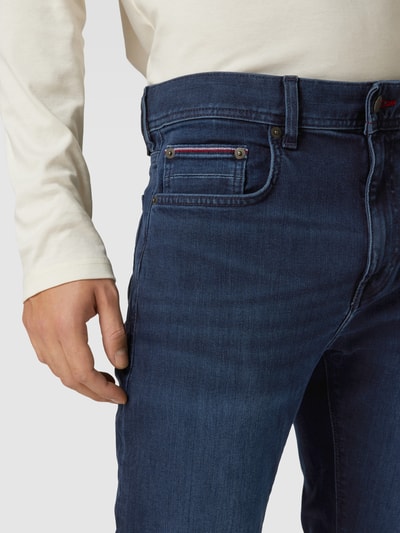 Tommy Hilfiger Slim Fit Jeans im 5-Pocket-Design Modell 'IOWA' Dunkelblau 3