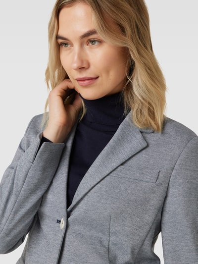 Windsor Blazer in gemêleerde look Marineblauw - 3