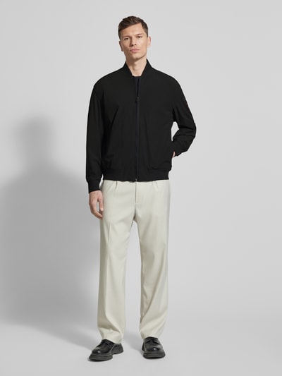 BOSS Orange Regular Fit Blouson mit Baseball-Kragen Modell 'OSURF' Black 1