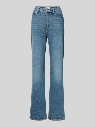 Jake*s Casual Jeansy z poszerzaną nogawką i 5 kieszeniami Jeansowy niebieski 2