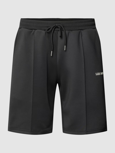 Les Deux Korte broek met labelprint Black - 2