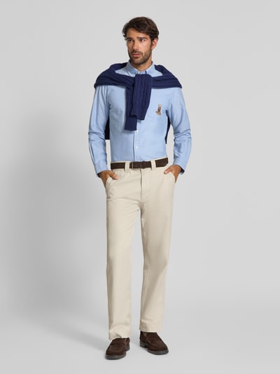 Polo Ralph Lauren Vrijetijdsoverhemd met knoopsluiting Bleu - 1