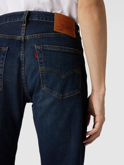 Levi's® Jeansy z prostą nogawką i 5 kieszeniami model ‘BLOCK CRUSHER’ Ciemnoniebieski 3