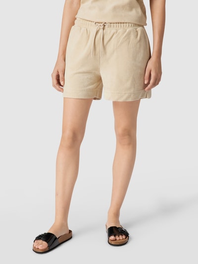 Marc O'Polo Shorts aus Frottee mit Label-Detail Sand 4