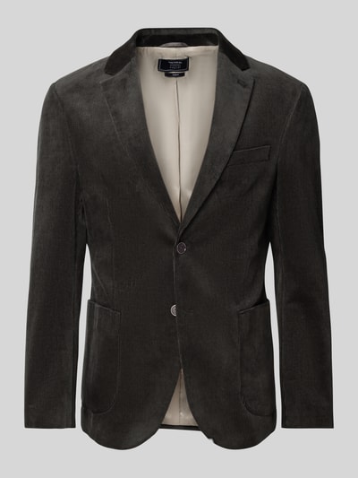 MCNEAL 2-Knopf-Sakko mit Reverskragen Dunkelgruen 2