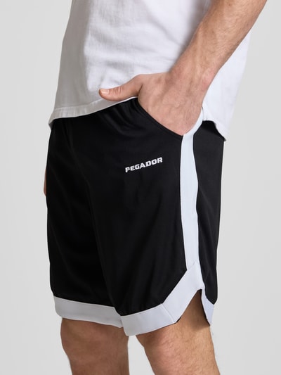 Pegador Sweatshorts mit elastischem Bund Black 3