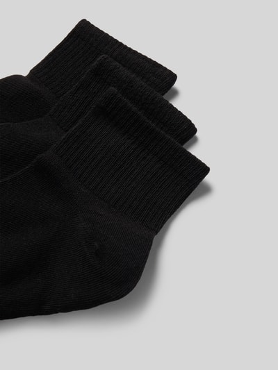 Jack & Jones Sokken met labelprint in een set van 3 paar, model 'LUCA' Zwart - 2