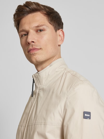 Brax Blouson mit Reißverschlusstaschen Modell 'Calvin' Beige 3