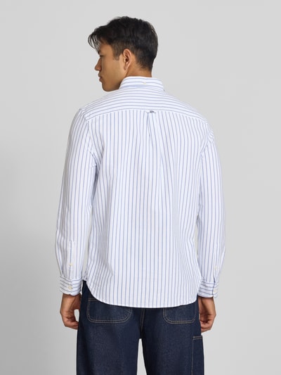 Superdry Regular Fit Freizeithemd mit Logo-Stitching Tuerkis 5