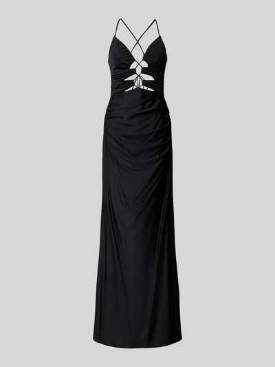 Luxuar Abendkleid mit Schnürung Black 1