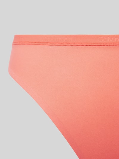 Calvin Klein Underwear String mit elastischem Bund Koralle 2