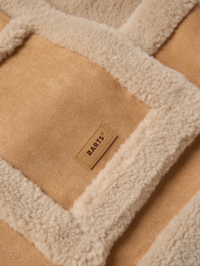 Barts Schal mit Kunstfellbesatz Modell 'Kegalle' Beige 2