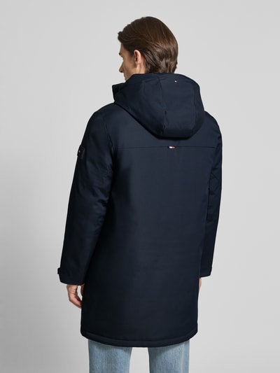 Tommy Hilfiger Regular Fit Funktionsmantel mit Kapuze Marine 5