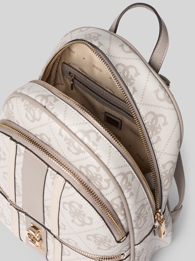 Guess Rucksack im Logo-Design Modell 'ERENIA' Taupe 5