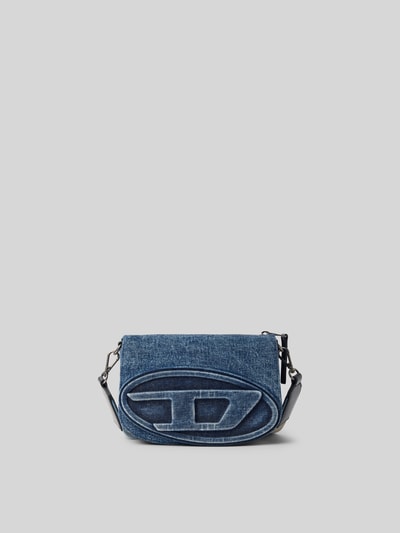 Diesel Crossbody Bag mit Label-Detail Jeansblau 2