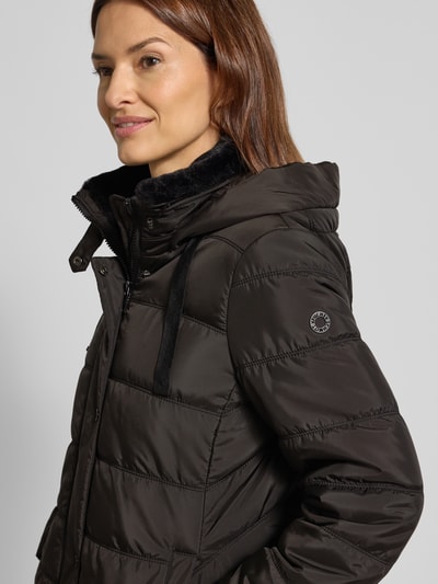 Fuchs Schmitt Steppmantel mit Kapuze Black 3