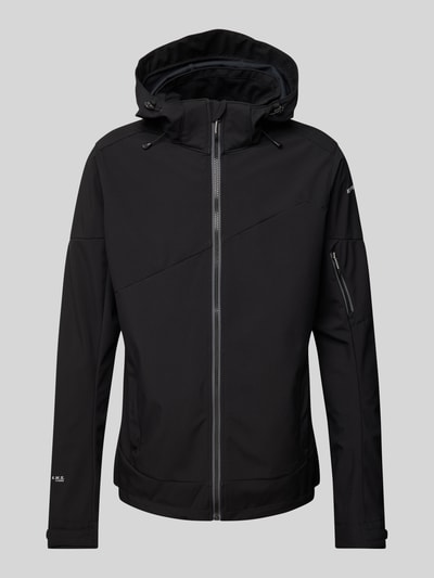 Icepeak Jack met capuchon, model 'BARMSTEDT' Zwart - 2