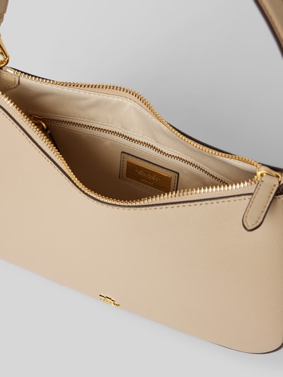 Lauren Ralph Lauren Handtasche mit Label-Applikation Modell 'DANNI' Sand 5