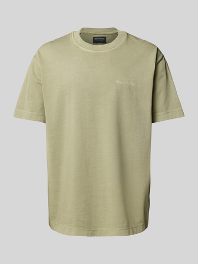 Marc O'Polo Regular fit T-shirt van katoen Mintgroen - 2