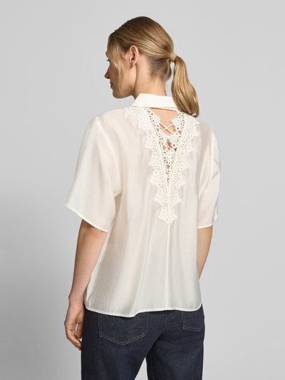 Cph Muse Relaxed Fit Hemdbluse aus Lyocell-Mix Modell 'Molly' Offwhite 5