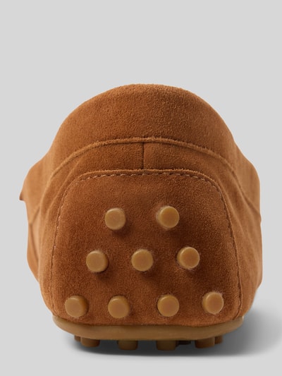 Lauren Ralph Lauren Slipper aus echtem Veloursleder Dunkelbraun 4