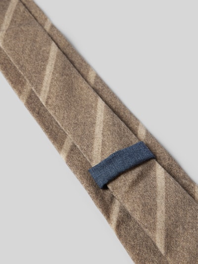 Gierremilano Krawatte mit Label-Detail Taupe 3