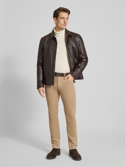 Christian Berg Men Corduroy broek met 5-pocketmodel Beige - 1