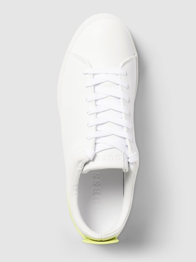 Guess Sneaker mit Label-Details Modell 'GIAAS' Weiss 4