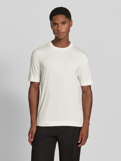 Emporio Armani T-Shirt mit Logo-Stitching Weiss 4
