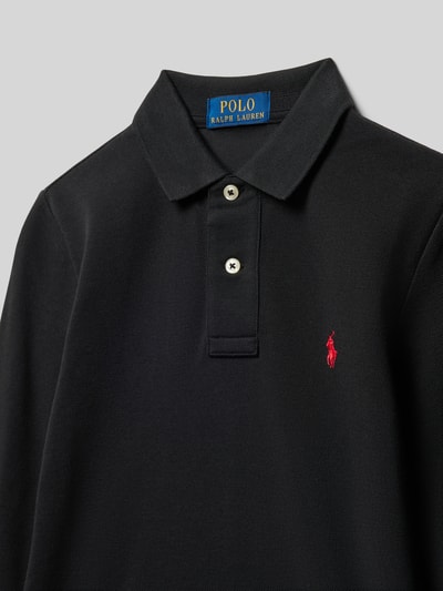 Polo Ralph Lauren Teens Koszulka polo z wyhaftowanym logo Czarny 2