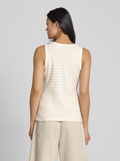 s.Oliver RED LABEL Regular Fit Tank Top aus Baumwoll-Mix Beige 5