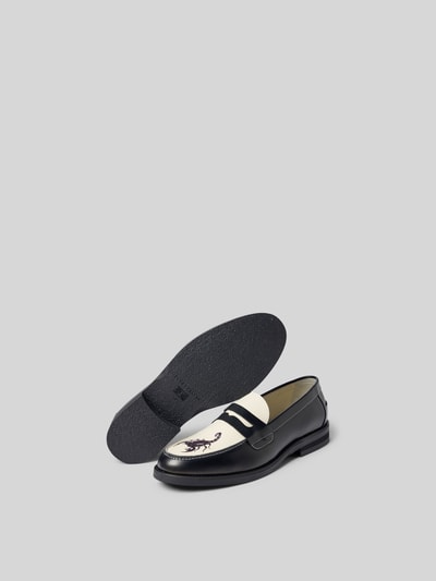 Duke & Dexter Loafer mit Motiv-Print Black 5