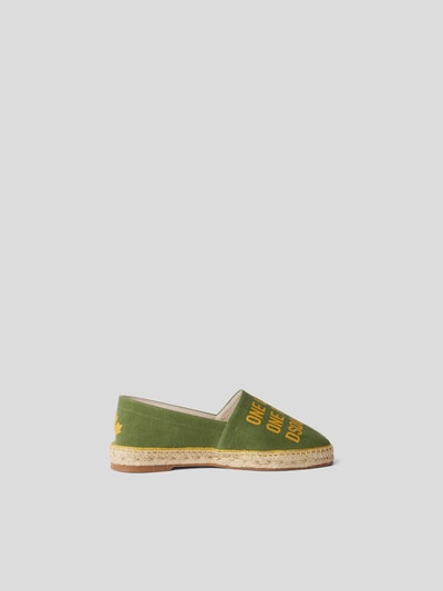 Dsquared2 Espadrilles mit Prints Olivgrün 6