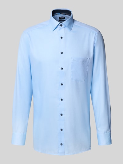 OLYMP Modern Fit Businesshemd mit Kentkragen Bleu 2
