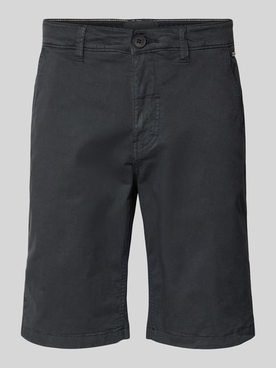 Blend Korte regular fit broek met achterzakken Zwart - 2