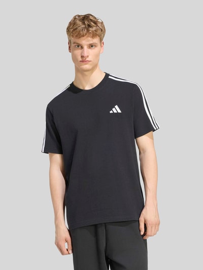 adidas Sportswear Regular Fit T-Shirt aus reiner Baumwolle Black 3