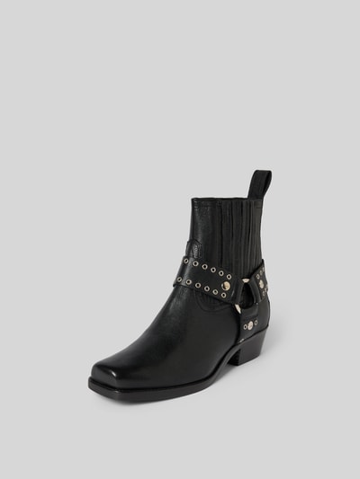 Iro Stiefeletten mit strukturierter Sohle Black 2
