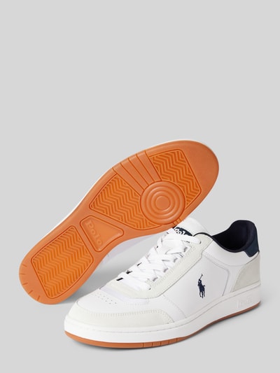 Polo Ralph Lauren Sneaker mit Logo-Stitching Weiss 3