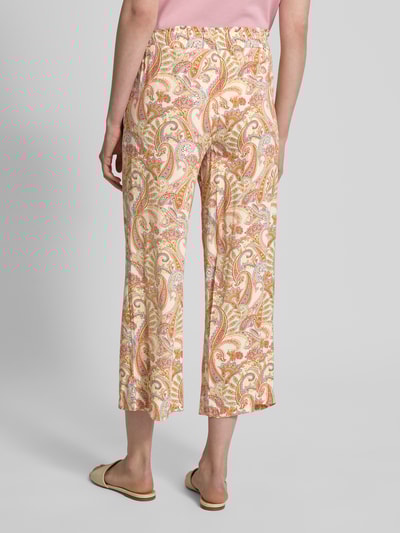 Christian Berg Woman Wide leg culotte met bandplooien Lavendel - 5