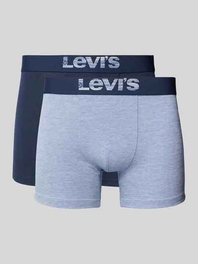 Levi's® Trunks mit elastischem Logo-Bund im 2er-Pack Hellblau 1