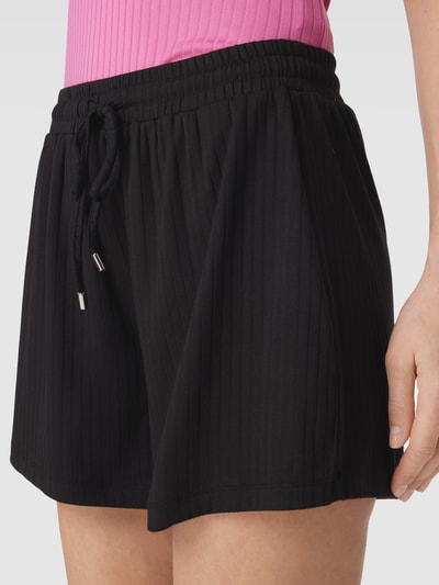 Guess Shorts mit Rippenstruktur Modell 'SAMANTHA' Black 3